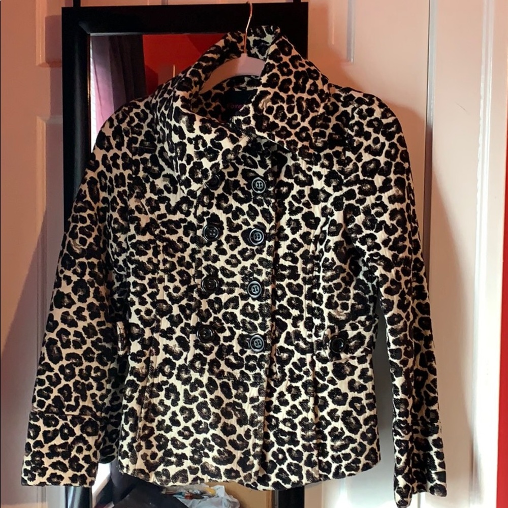 Women’s Forever 21 Leopard Print Jacket